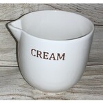Transpac White Ceramic Creamer