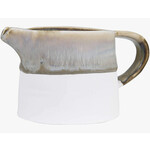 Creative Co-op Reactive Glaze Stoneware Creamer