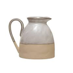 Creative Co-op Stoneware Creamer w/Reactive Glaze