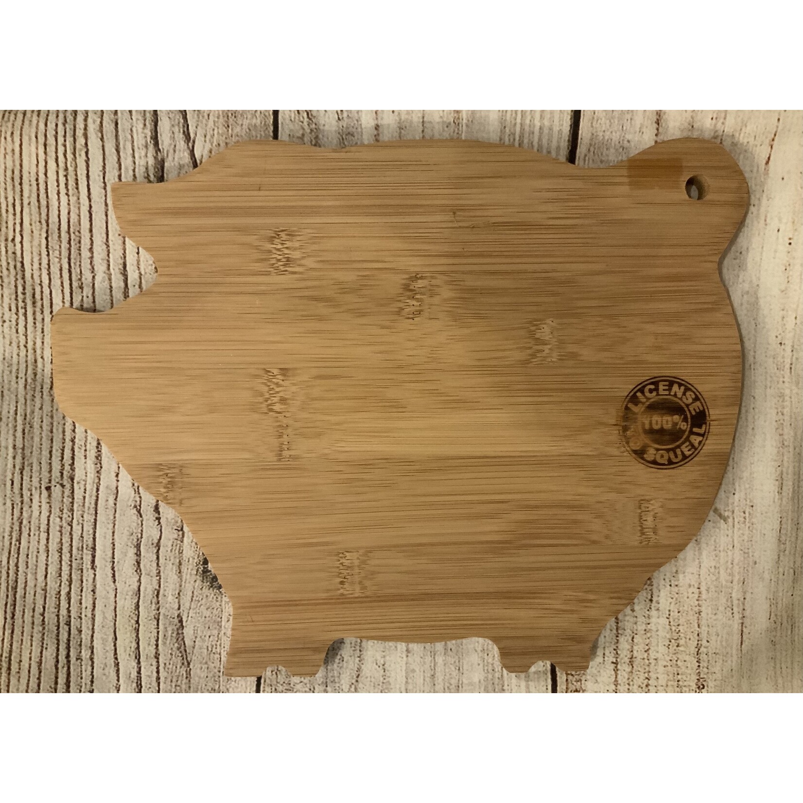DEI Wood Pig Cutting Board