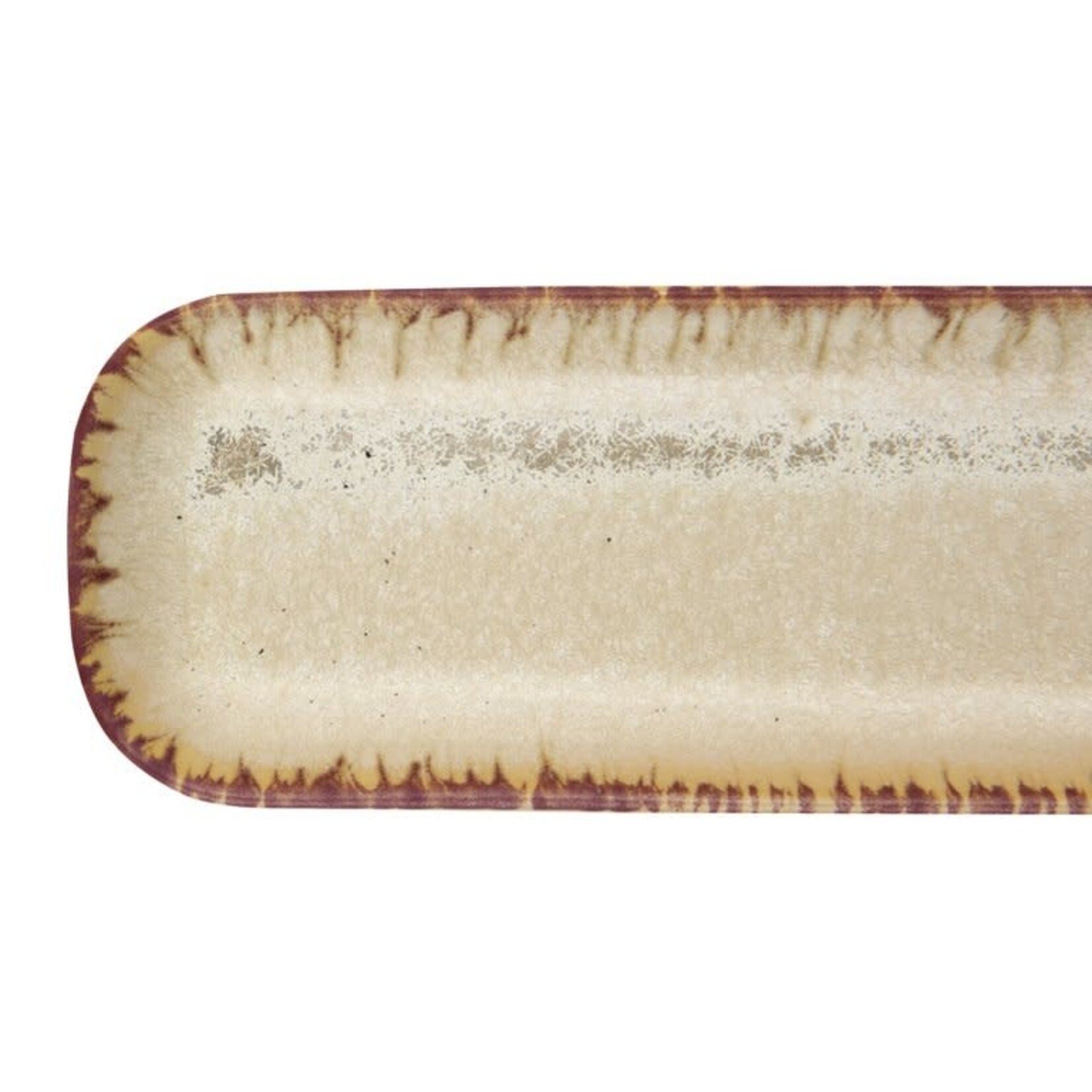 Creative Co-op Reactive Glaze Stoneware Tray