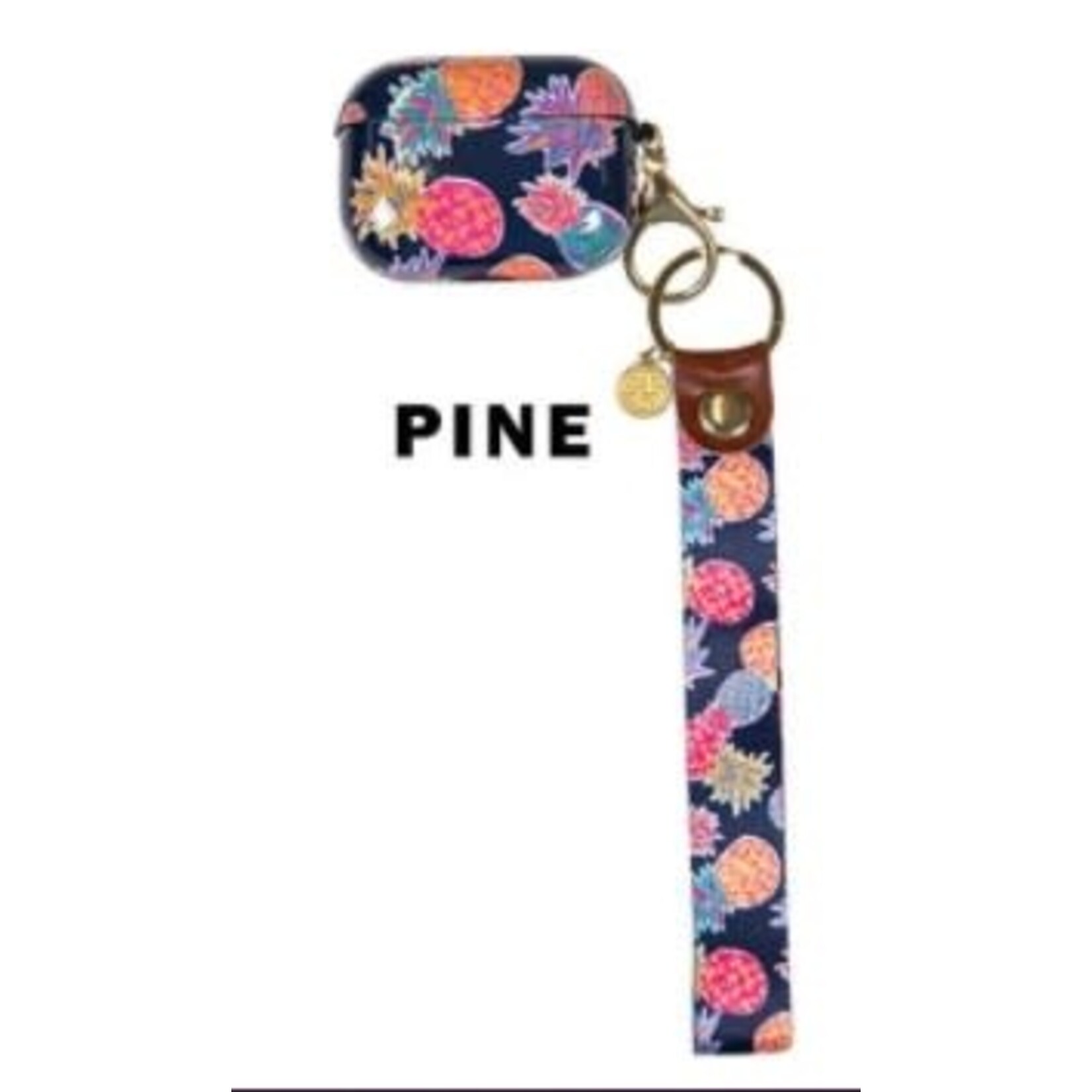 Simply Southern Simply Southern Air Pod Pro Keychain Pineapple