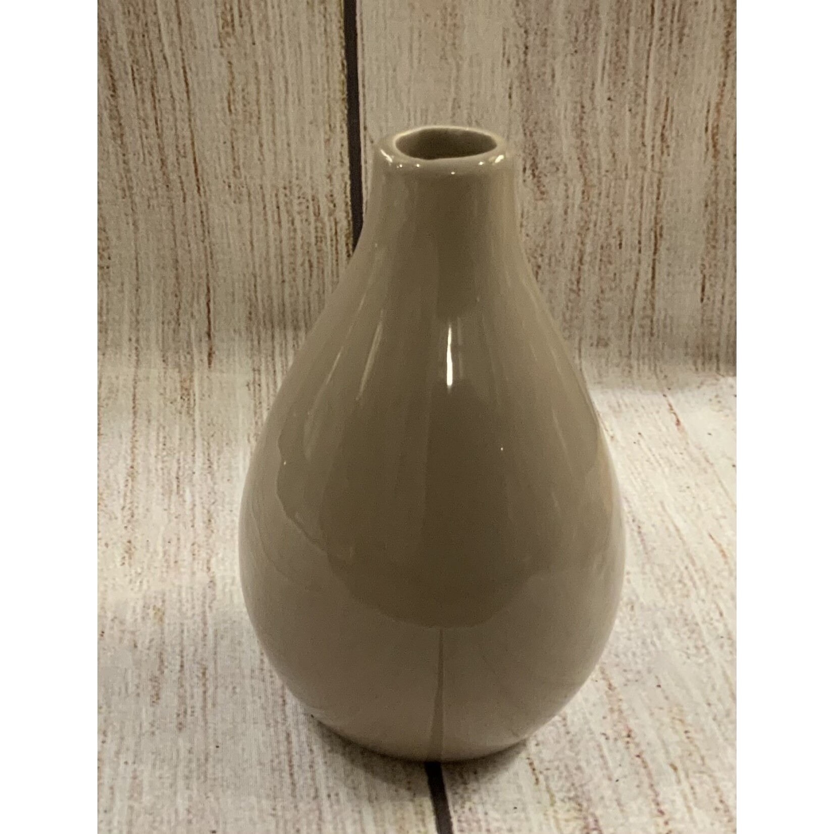 Creative Co-op Stoneware Bud Vase