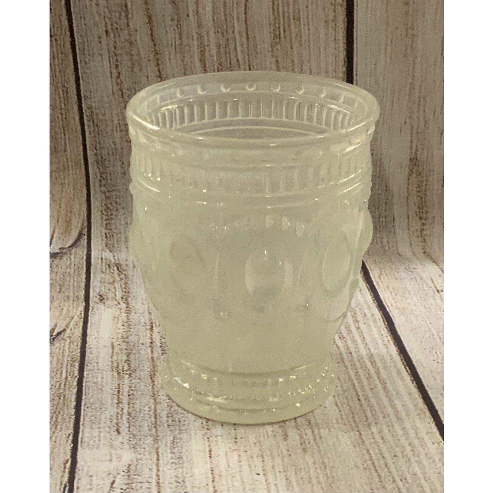 Transpac Glass Candle Holder