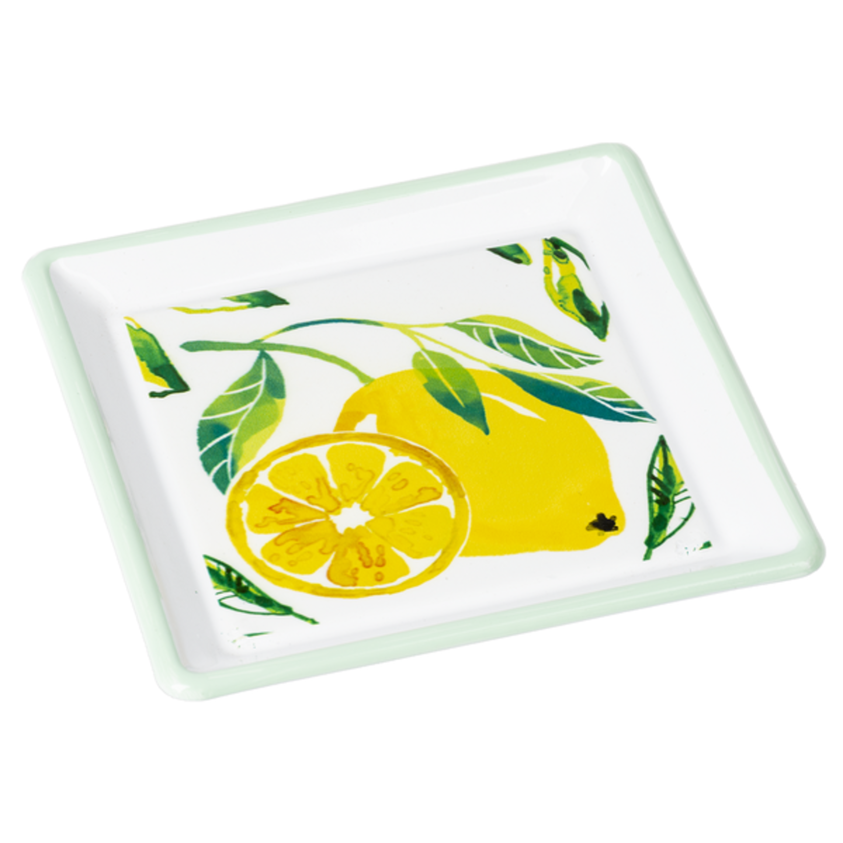 Ganz Enamel Lemon Trinket Dish