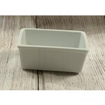 None White Ceramic Sugar Packet Holder