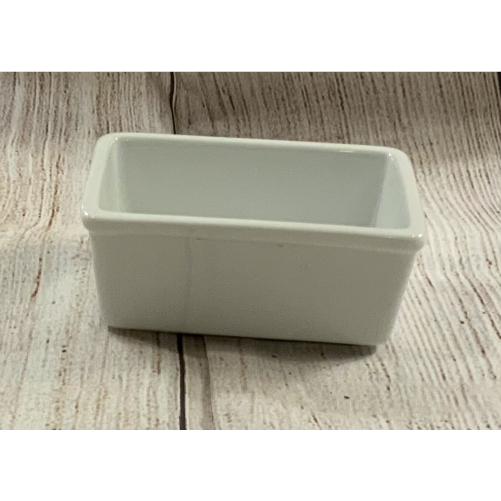 None White Ceramic Sugar Packet Holder