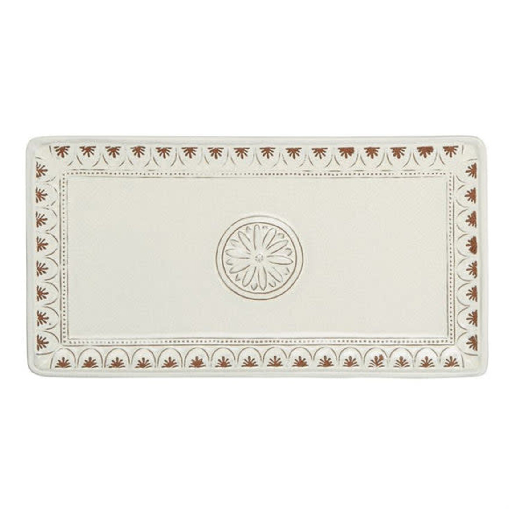 Mudpie Mudpie Scalloped Terracotta Tray