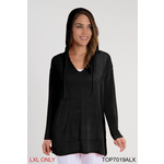 Simply Noelle Simply Noelle Hooded Knit Pullover