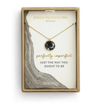 Your Journey Accessories Your Journey Black Marble Necklace