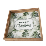 Ganz Merry Christmas w/Tree Tray