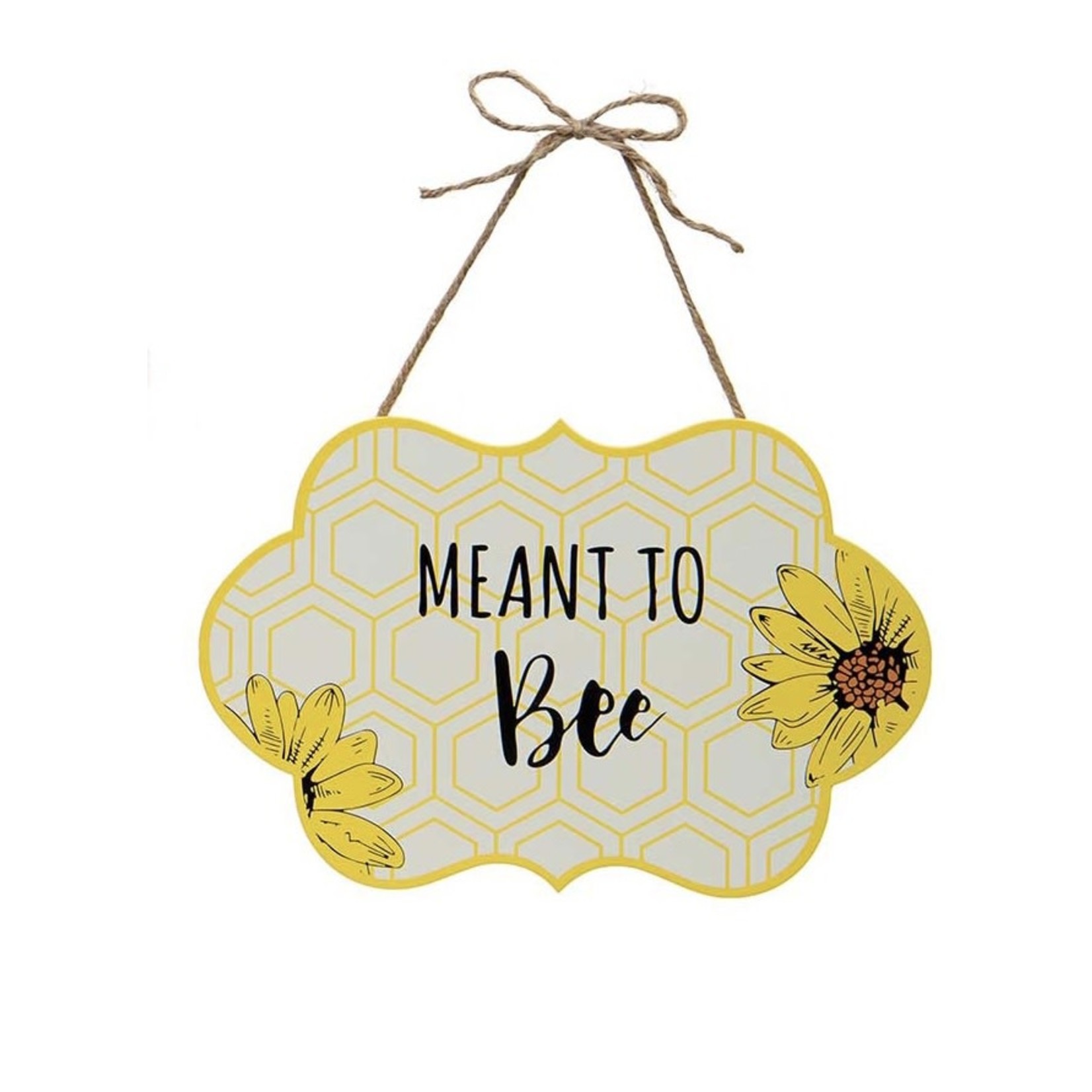 Meravic Wooden Bee Sign