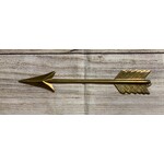 Creative Co-op Metal Gold Arrow