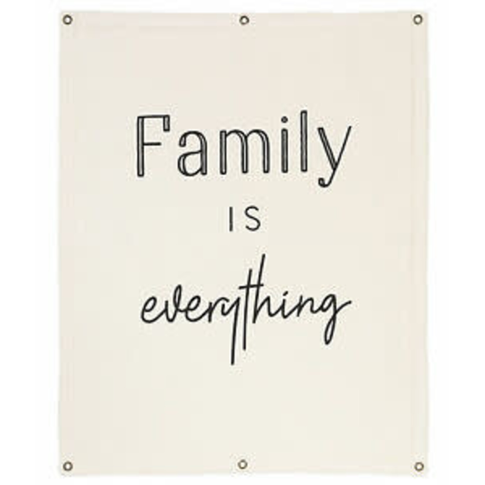Ganz Family is Everything Banner
