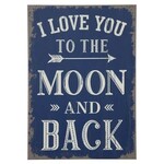 Creative Co-op I Love You to the Moon & Back Sign