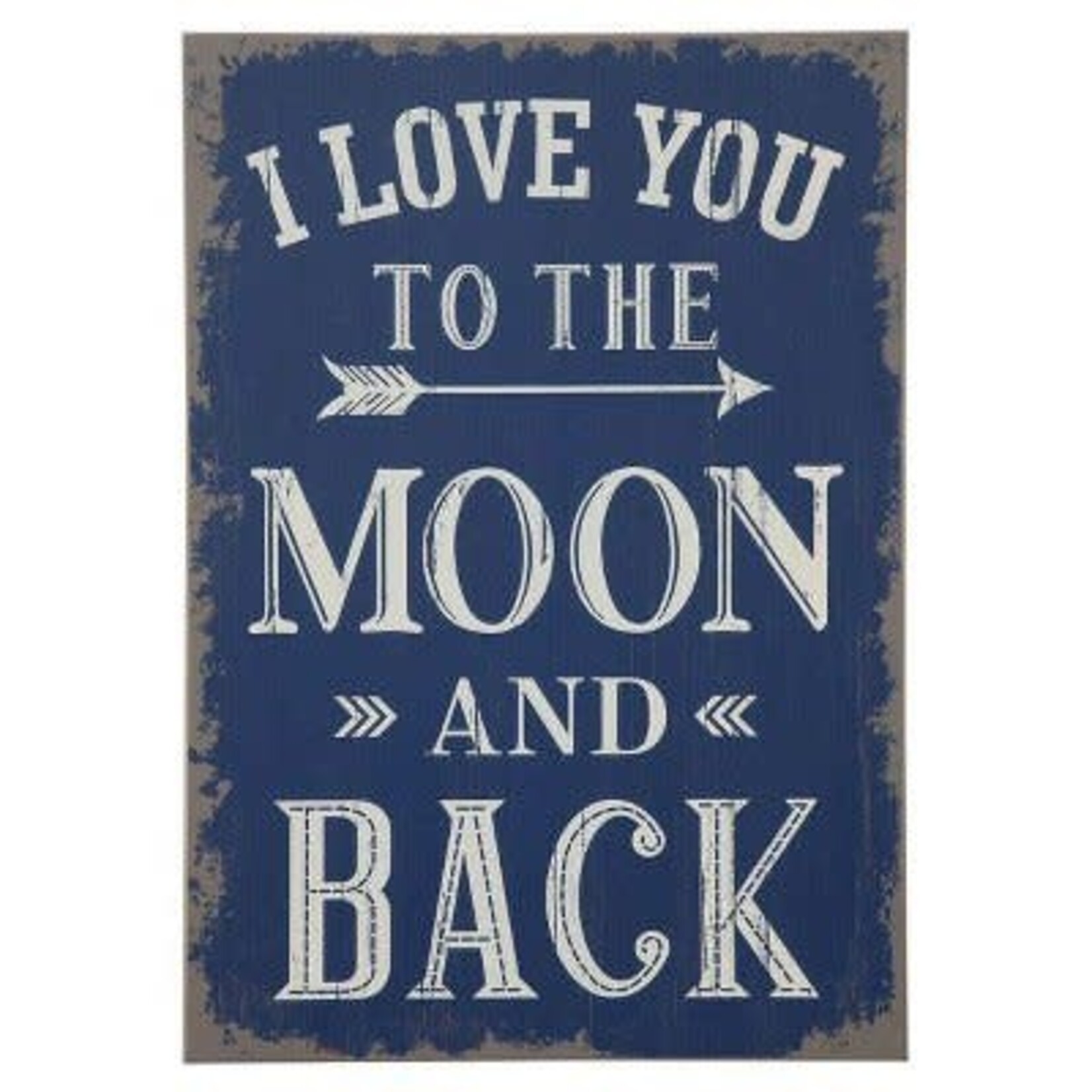 Creative Co-op I Love You to the Moon & Back Sign
