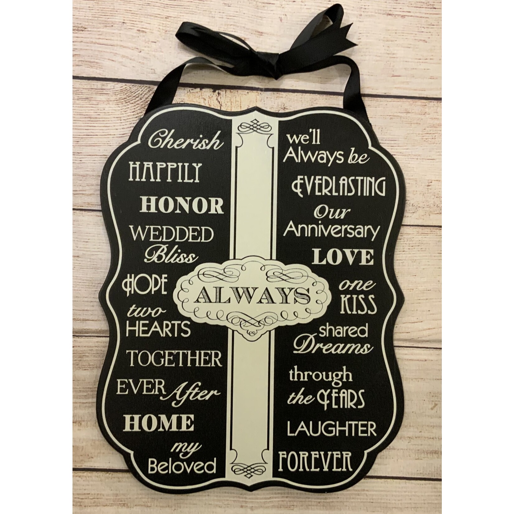 Roman Always Anniversary Wall Plaque