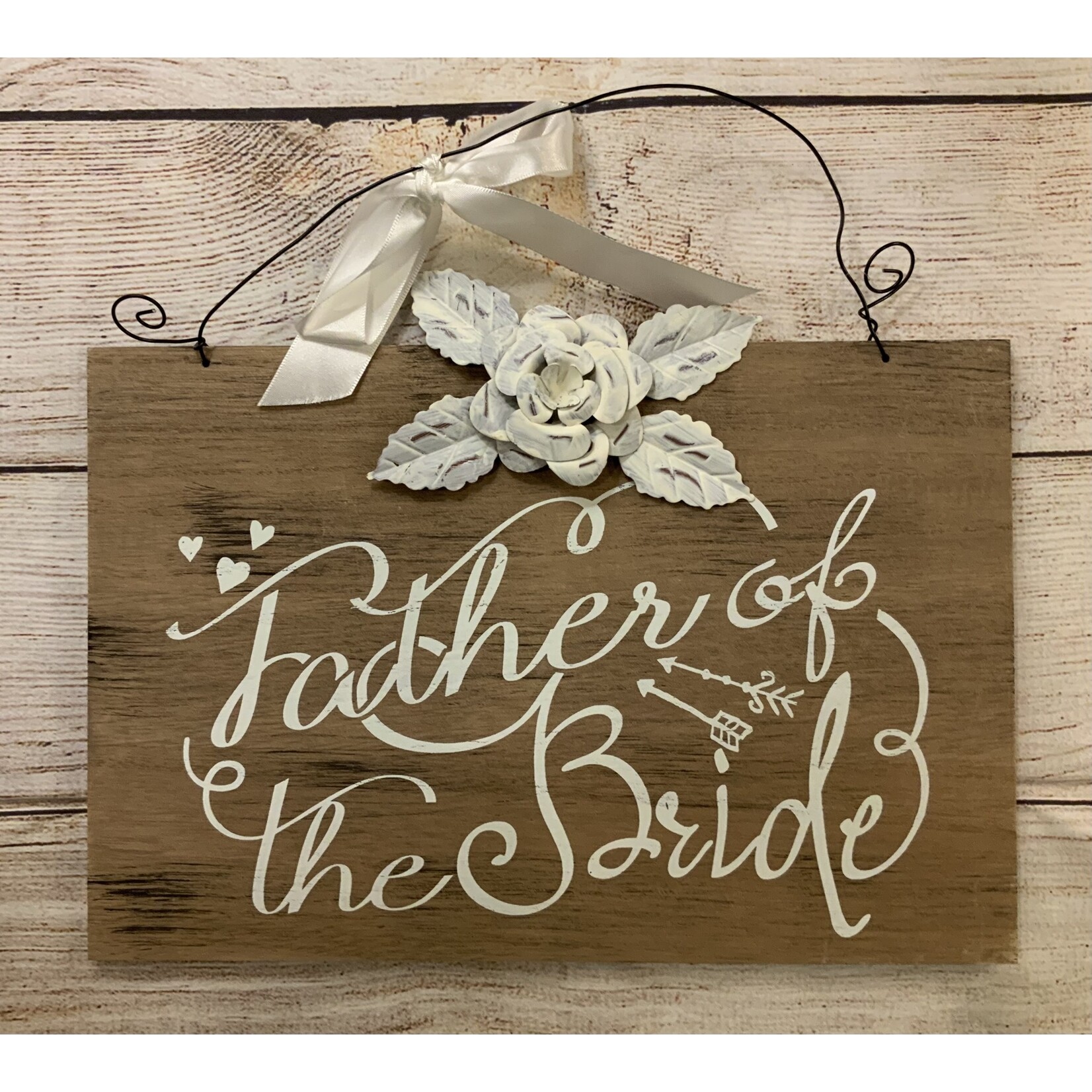 Design Imports Parent of the Bride Sign
