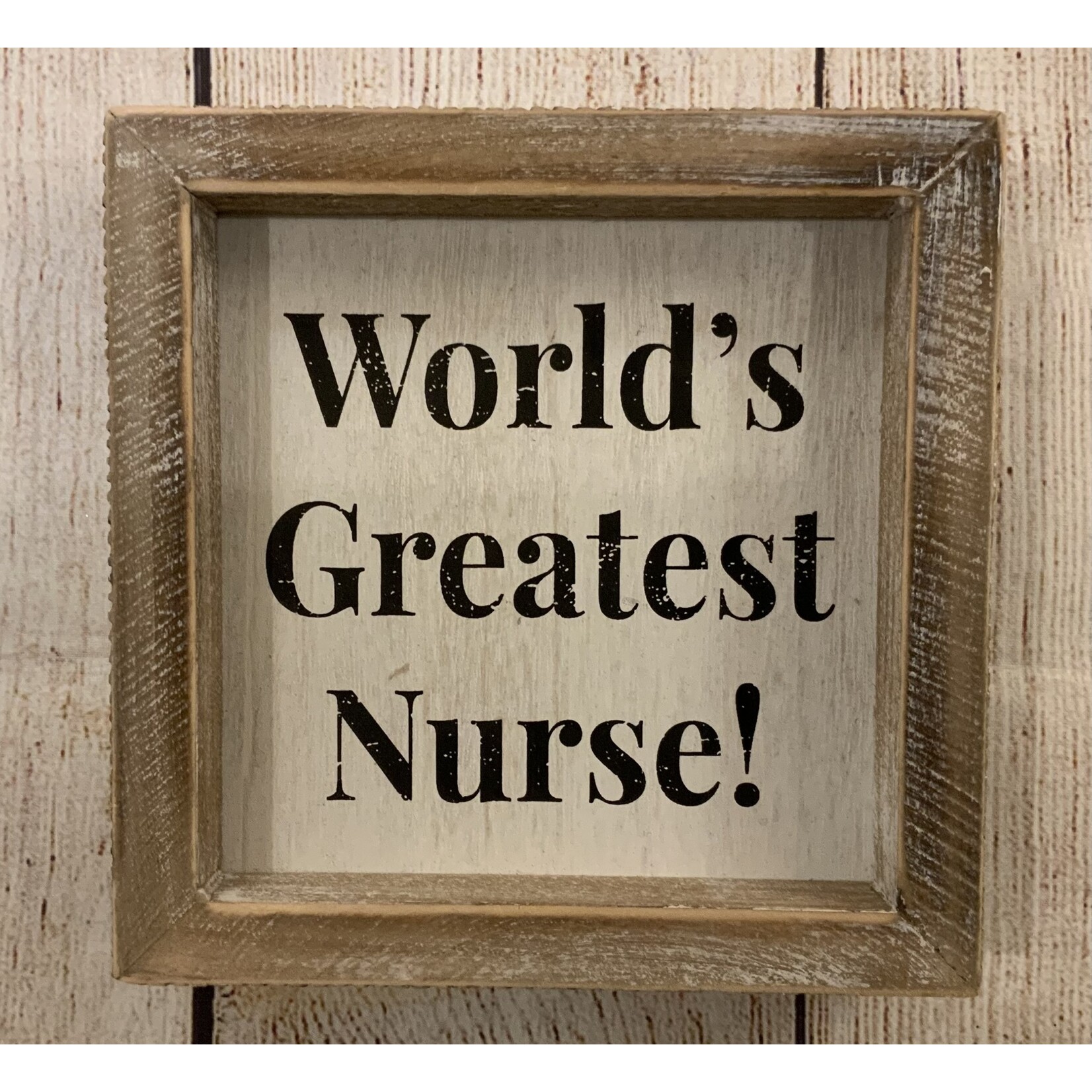 Adams & Co. World’s Greatest Nurse Sign