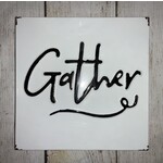 Transpac Enamel Gather Sign