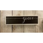 Youngs Grace Wood Sign