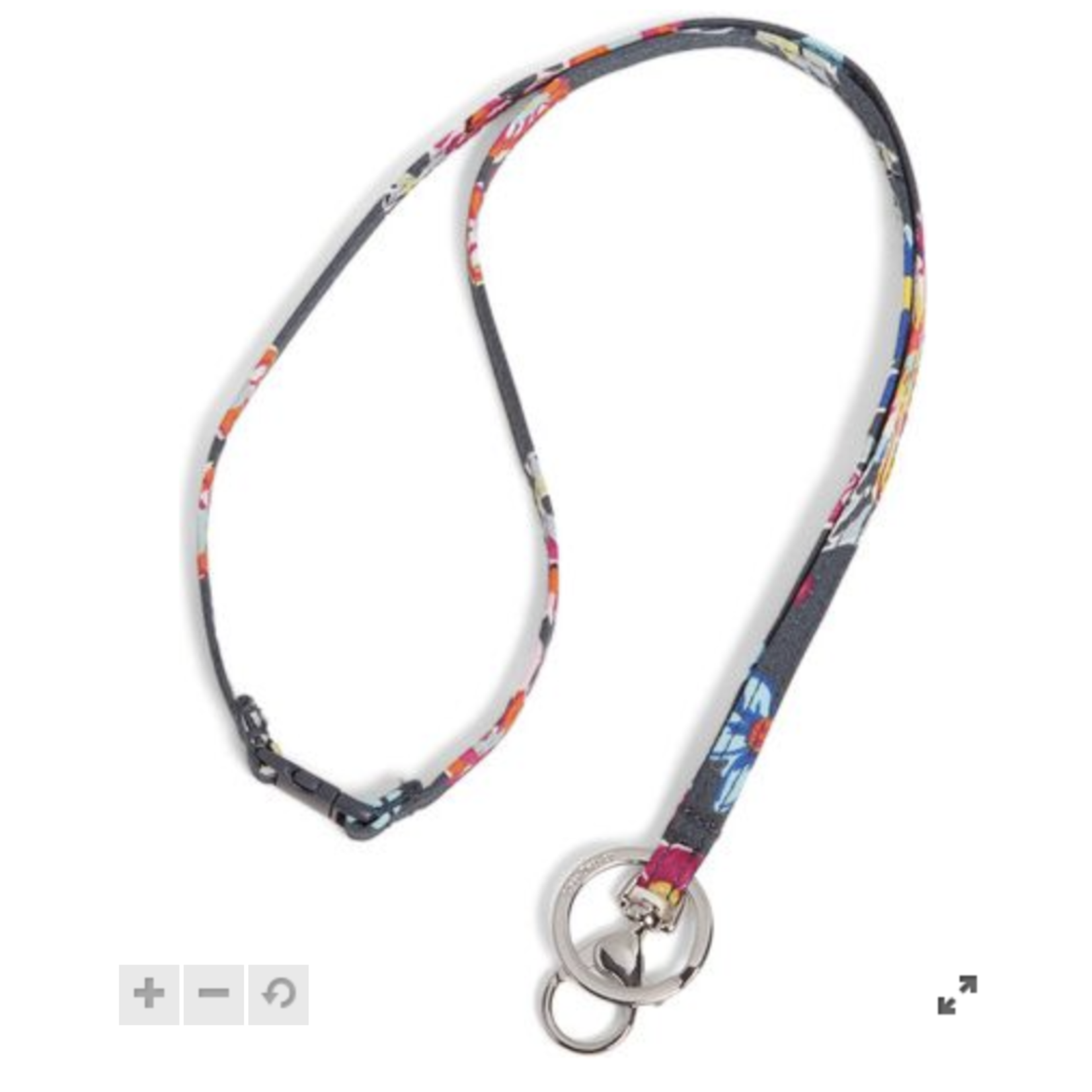 Vera Bradley Breakaway Lanyard in Pretty Posies A Gathering Place