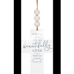 P. Graham Dunn In Memory Acrylic Beaded Cross Ornament