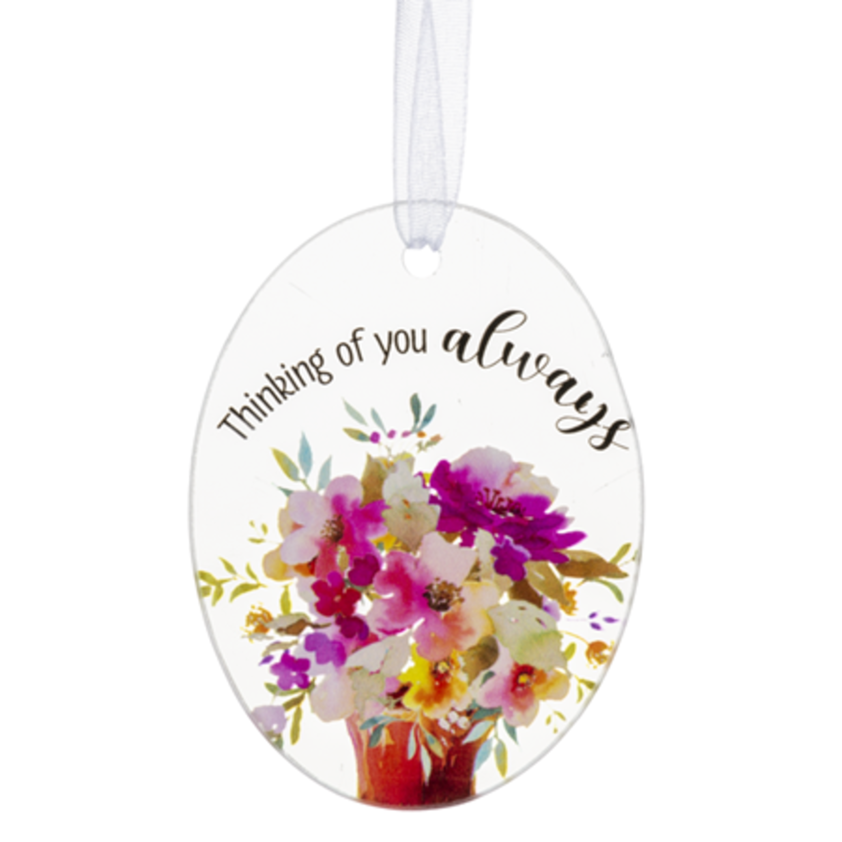 Ganz Thinking of You Always Glass Ornament