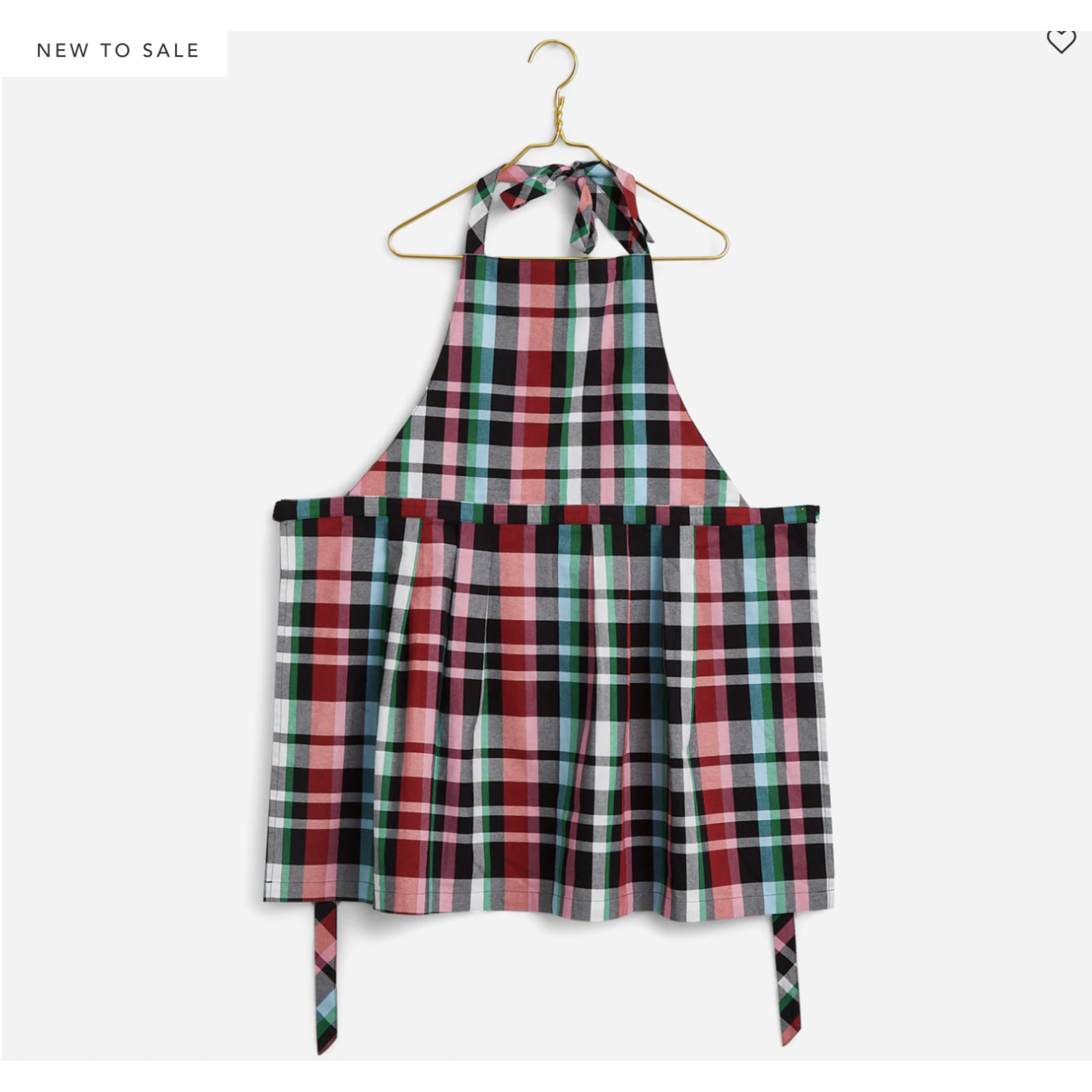 Vera Bradley Vera Bradley Apron in Ribbons Plaid