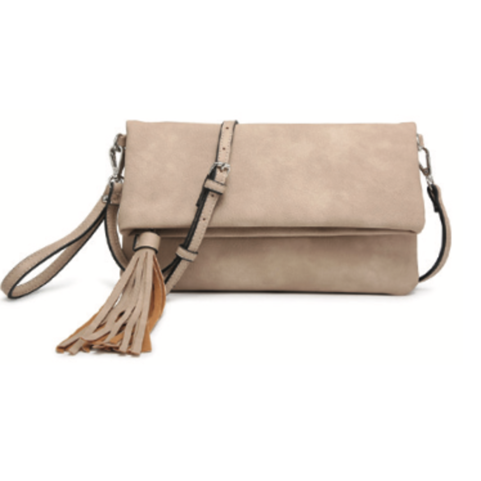 Jen & Co Jen & Co Austin Crossbody/Clutch M1772 Sand