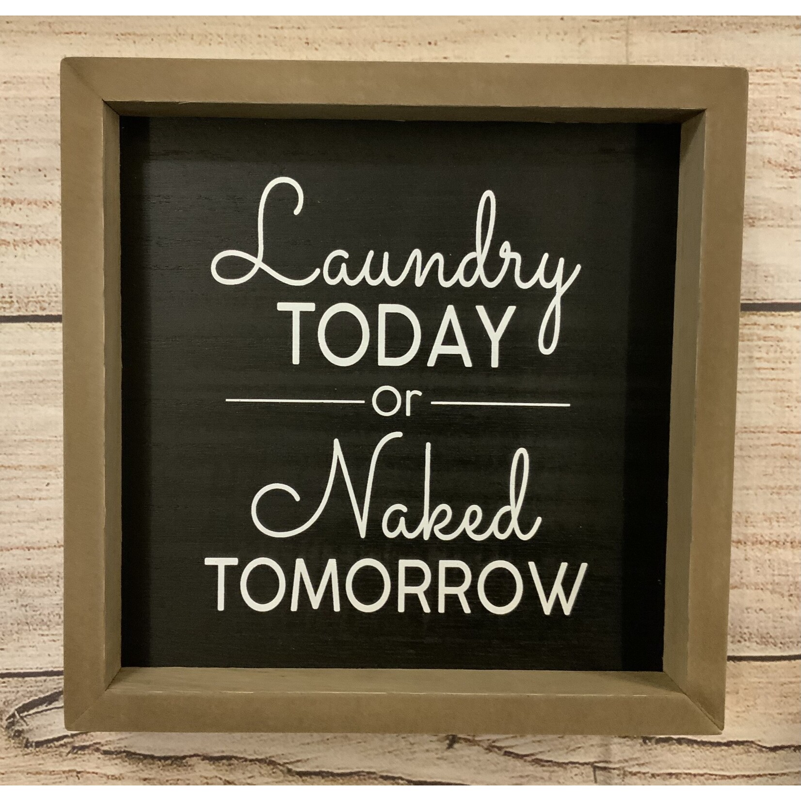 Gerson Laundry Box Sign