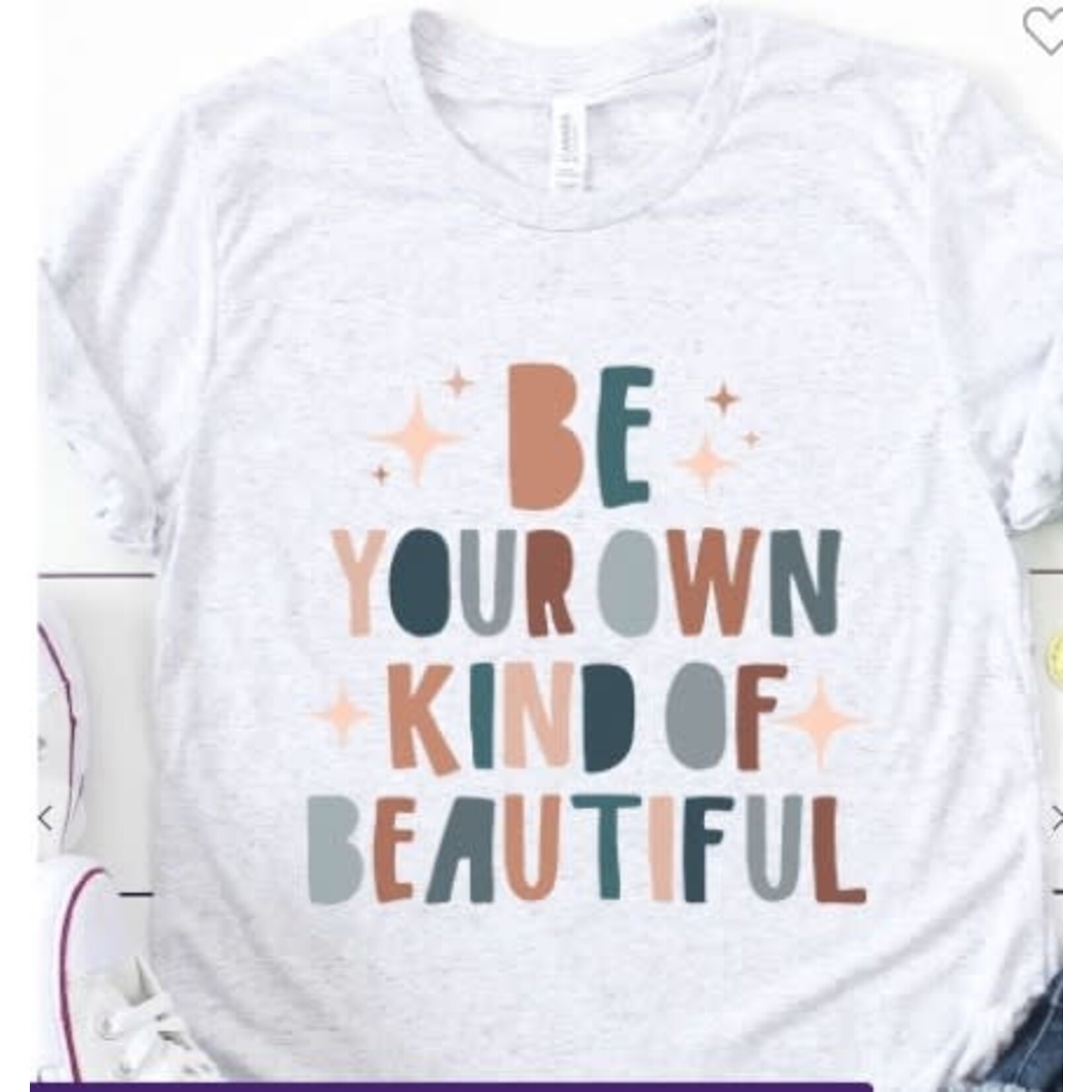 Kissed Apparel Kissed Apparel Be Your Own Kind of Beautiful T-Shirt sz Small