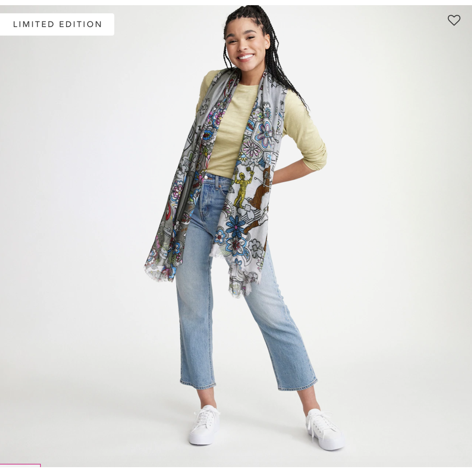 Vera Bradley Vera Bradley Soft Fringe Scarf Star Wars