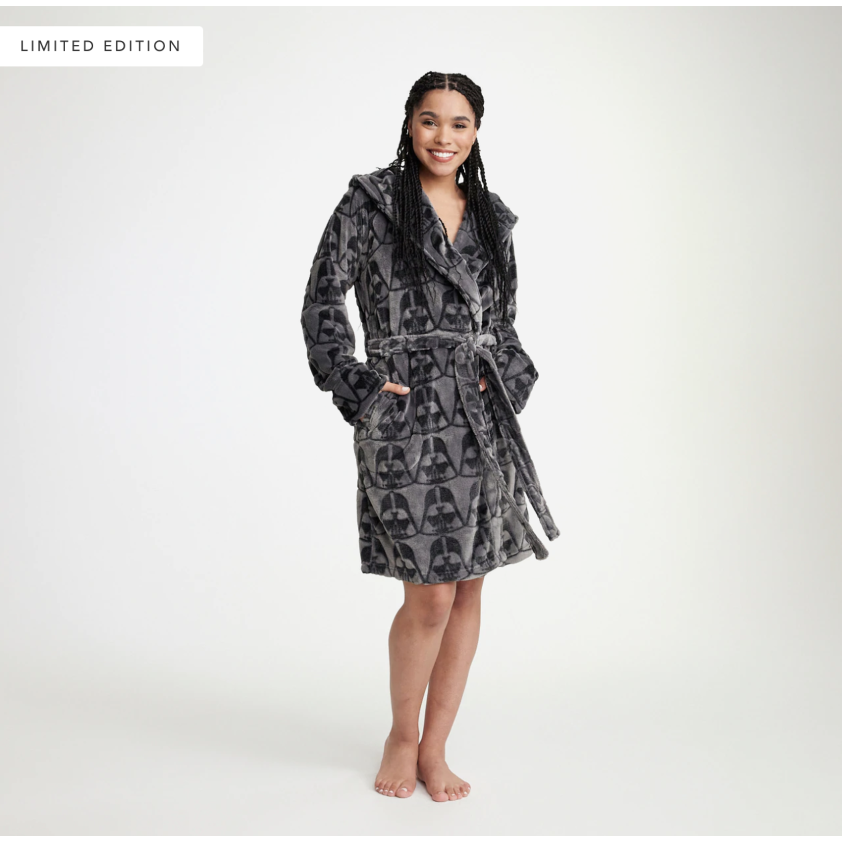 Vera Bradley Vera Bradley Star Wars™ Textured Fleece Robe Small/Medium