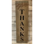 Ganz Give Thanks Tall Sign