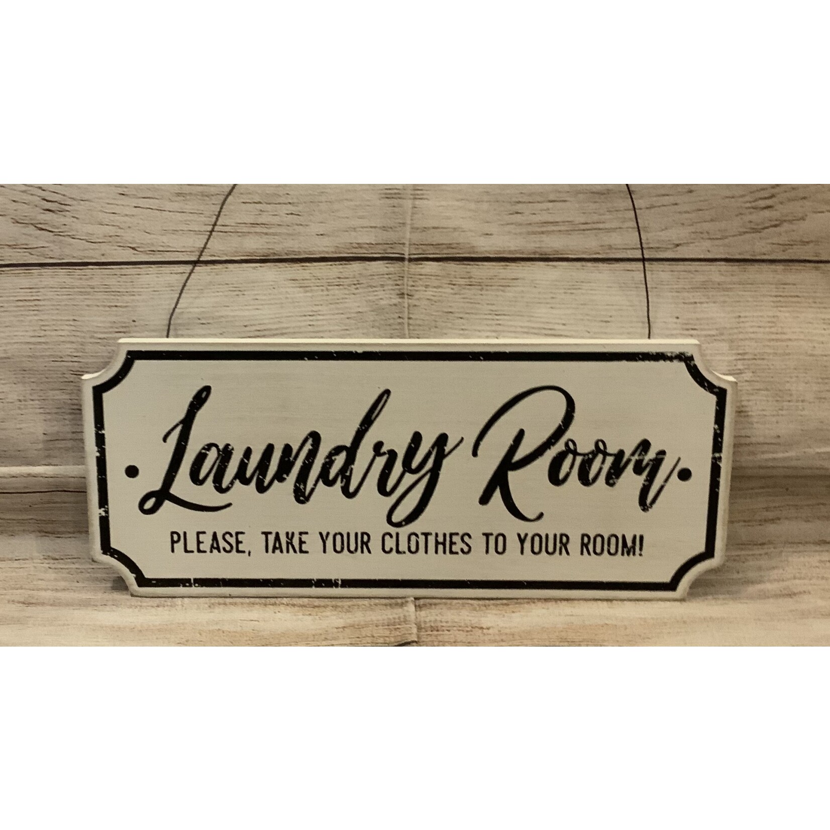 Adams & Co. Laundry Room Sign
