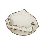 Creative Co-op Vintage Pressed Metal Business Card Holder