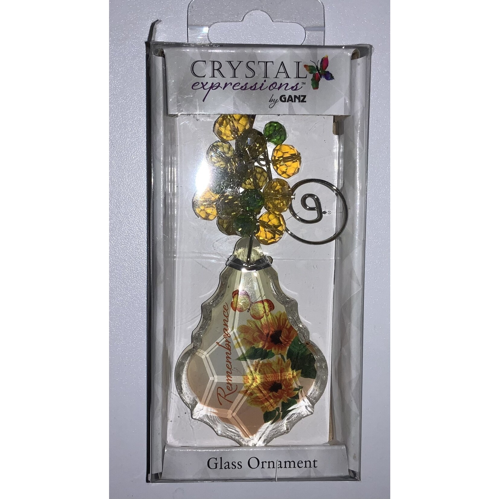 Ganz Remembrance Glass Ornament