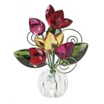 Ganz Acrylic Tulip Posy Pot ACRYE-01