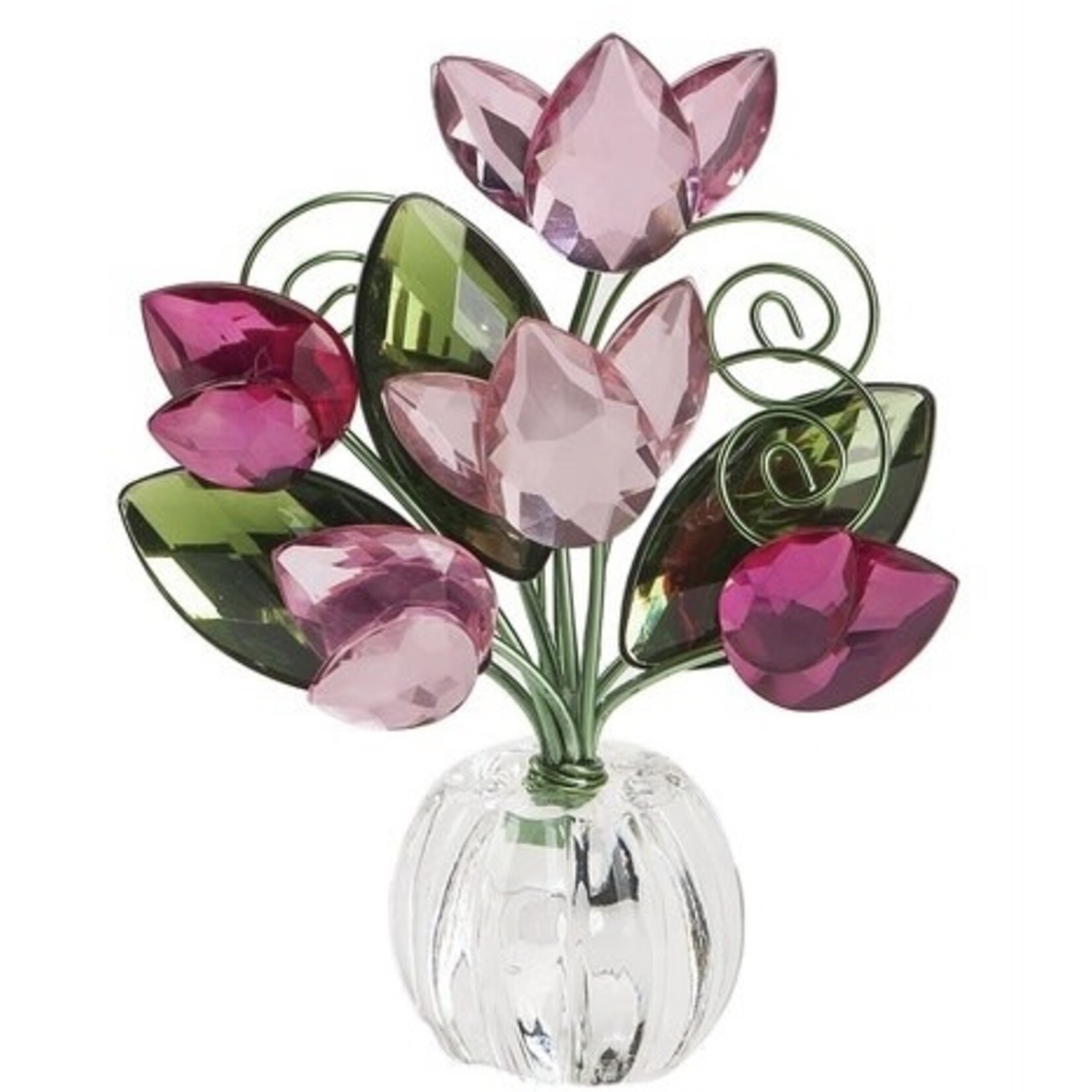 Ganz Acrylic Tulip Posy Pot ACRYE-01