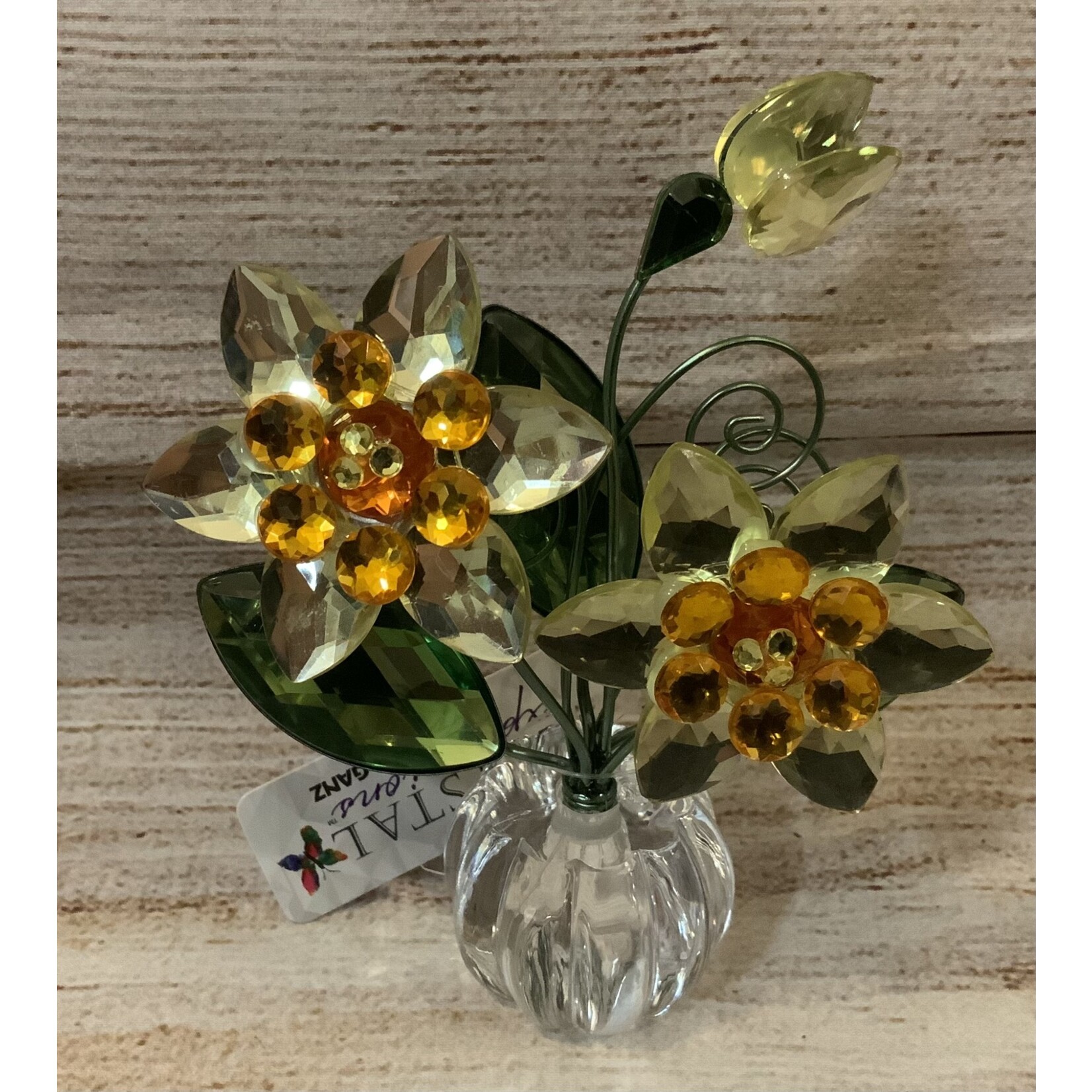 Ganz Acrylic Daffodil Posy Pot ACRYE-06
