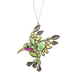 Ganz Acrylic Hummingbird Ornament
