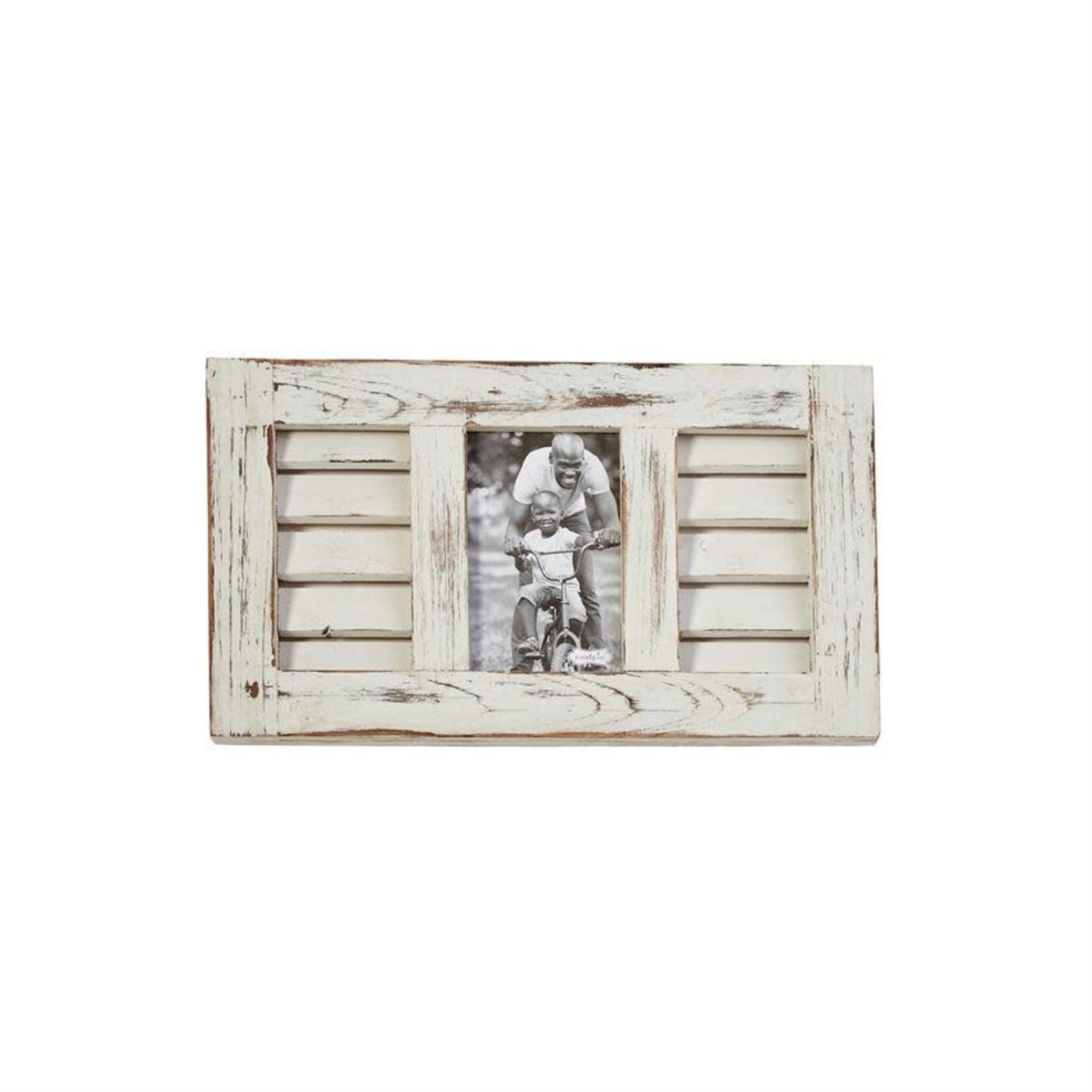 Mudpie Wood Shutter Picture Frame