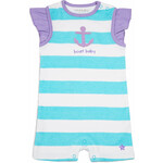 We Baby We Baby Boat Baby Girl Romper 12-24 Months