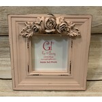 G! Pink Frame w/Floral Accent