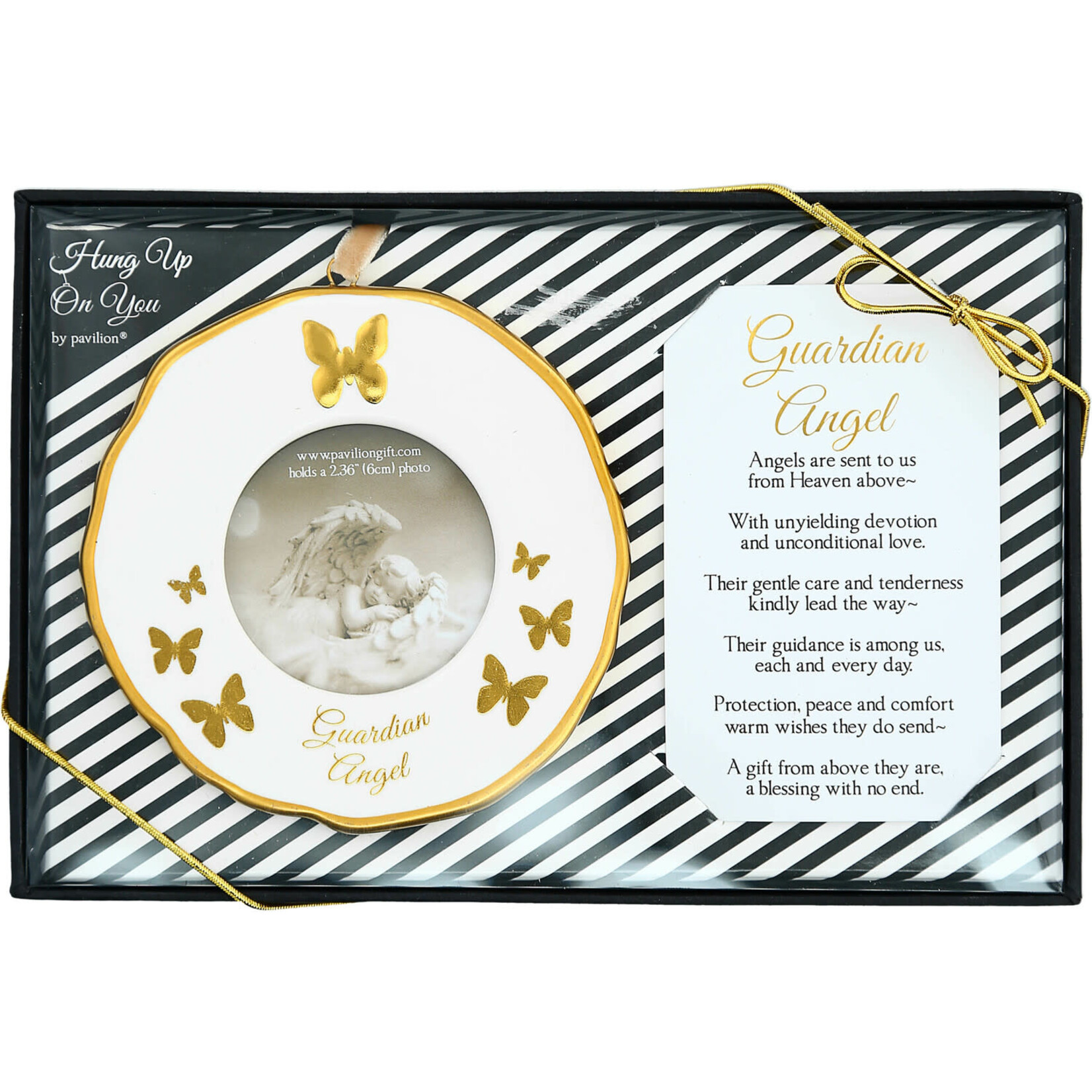 Pavilion Guardian Angel Frame Ornament