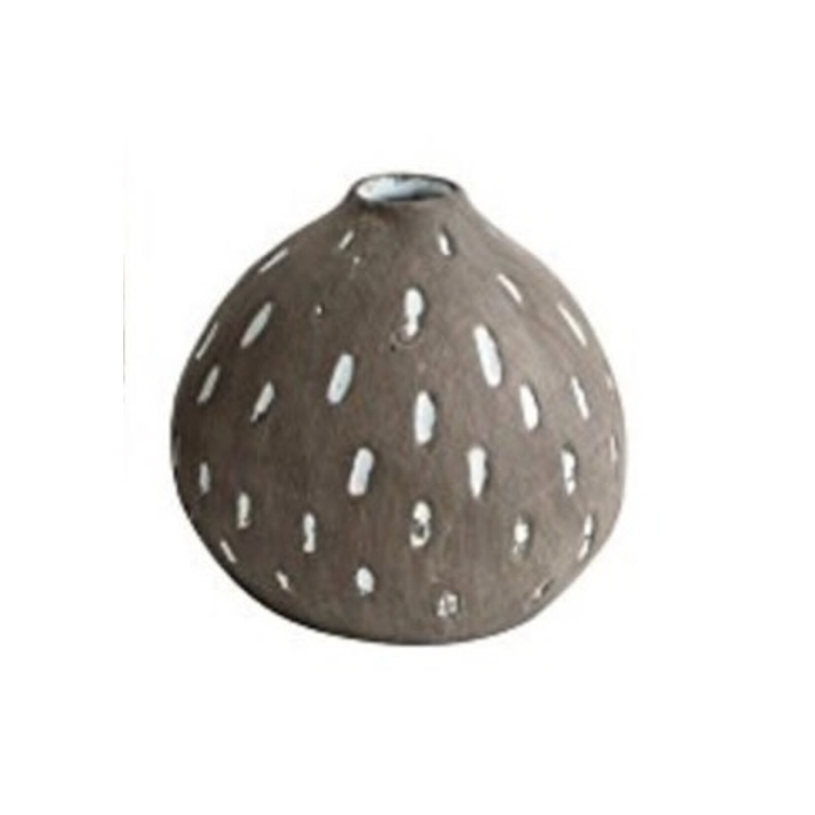 Creative Co-op Terra Cotta Hand Painted Vases