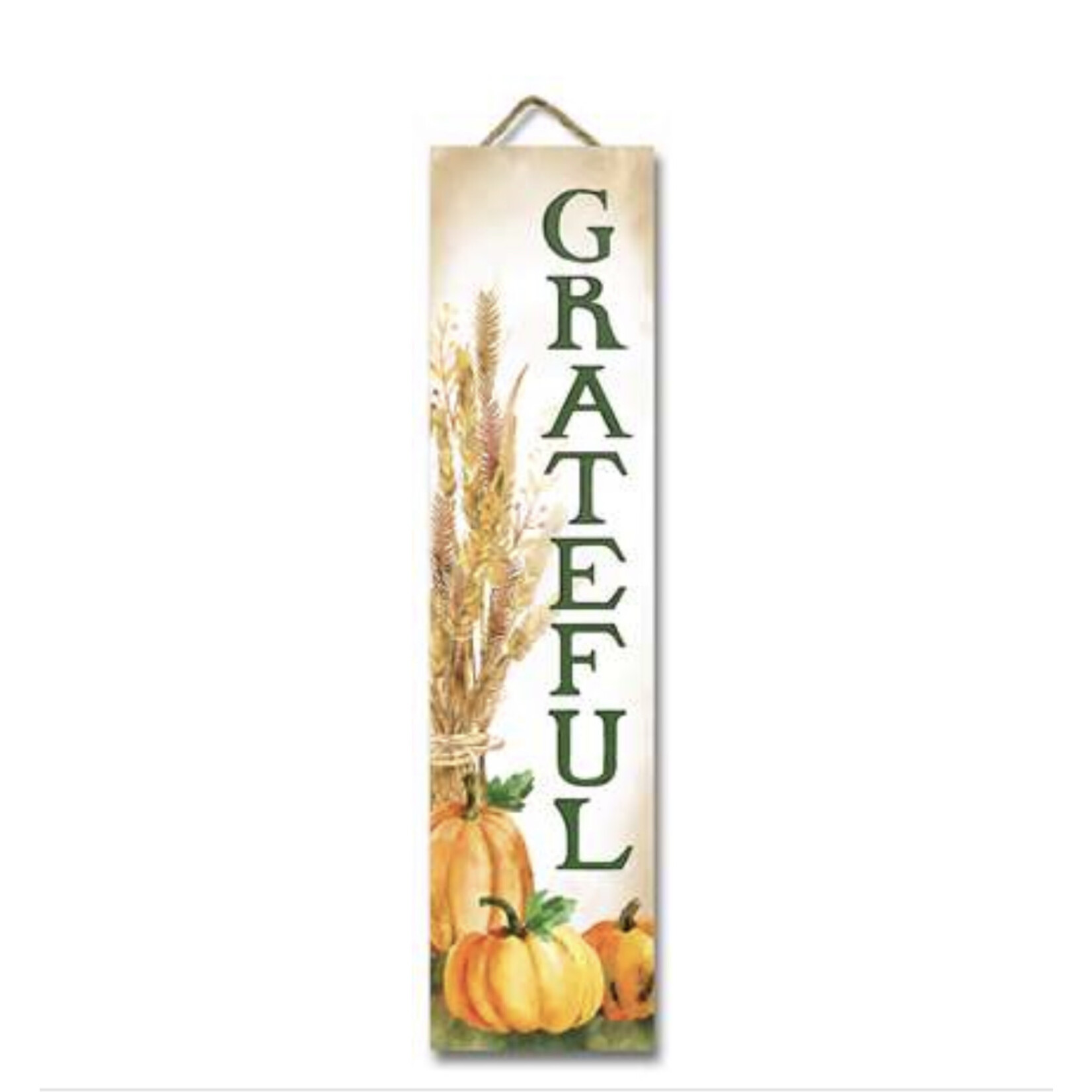 My Word! Grateful Stalk w/ Pumpkins Stand Out Tall Sign