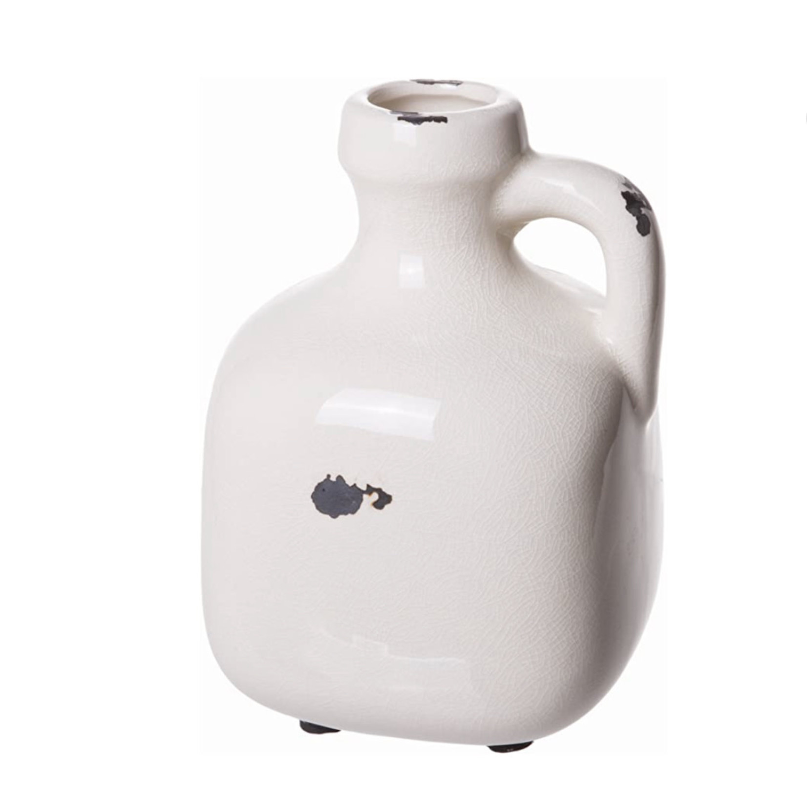 Melrose Rustic White Stoneware Jug