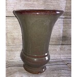 Great Finds Stoneware Green Vase